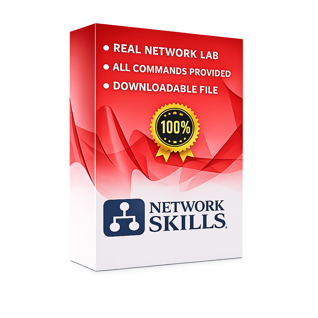 Basic eBGP Configuration Lab — Free CCNP ENCOR Lab
